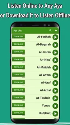 Read Quran & Listen to Quran android App screenshot 0